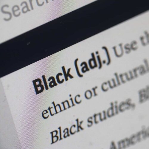  A screenshot of the Black entry in the AP stylebook 