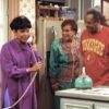 The Huxtable family on the Cosby show