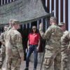 South Dakota Gov. Kristi Noem visits the U.S. border with Mexico